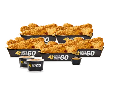 25 Crispy Chicken Dippers 5830 calories