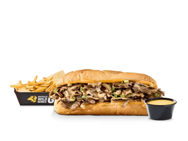 Beef Cheese Cheesesteak” with a calorie count of 1120 calories.