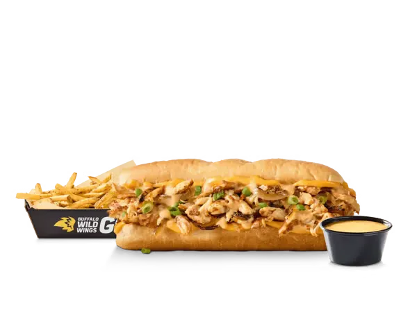 Beef Cheese Chicken Cheesesteak” with a calorie count of 1140 calories.