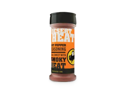 Desert Heat dry rub seasoning with smoky spicy flavor 5 calories