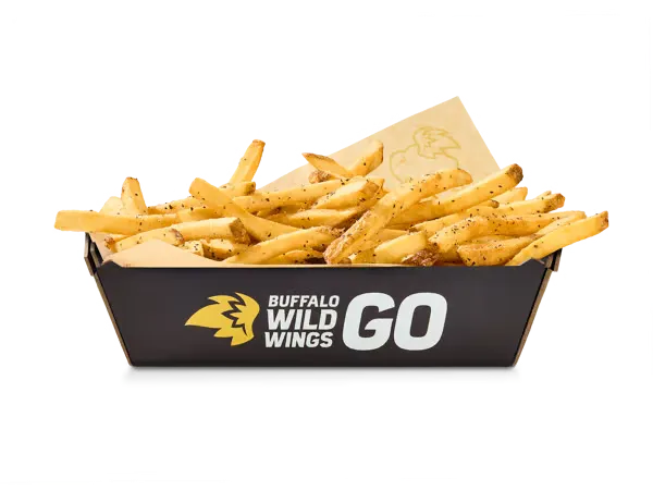 Buffalo Wild Wings tater trio with fries wedges and tots