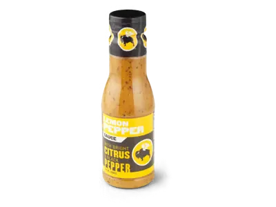 Wild buffalo sauce bottle with bold spicy flavor 50 calories