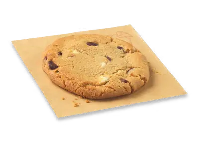 Triple Chocolate Chip Cookie 410 calories